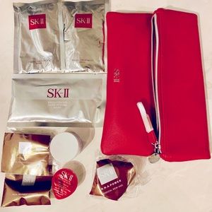 SK-II Travel set with red clutch